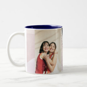Beste vriendin voor altijd Mooie Roze Koffiemok Tweekleurige Koffiemok