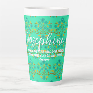 Beste vriendin zeggen Astor Boeket Turquoise Latte Mok