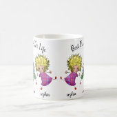 Beste vriendinnen en meisjes koffiemok (Center)