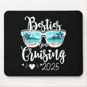 Beste vriendinnen gaan cruisen 2025 Meisjes Overee Muismat