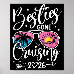 Beste vriendinnen gaan cruisen 2026 Meisjes Overee Poster