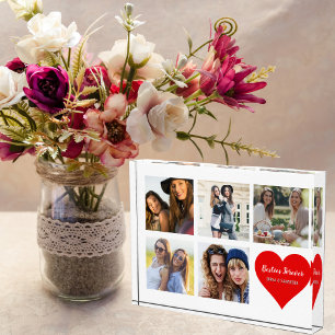 Beste Vriendinnen Voor Altijd, BFF 5 Aangepaste Fo Fotoblokken