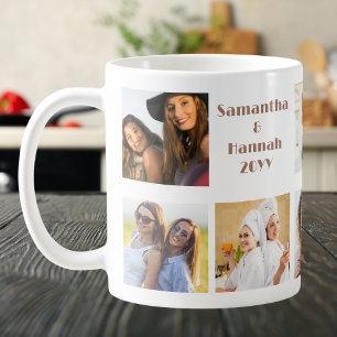 Beste vriendinnen voor altijd, BFF 8 Aangepaste fo Koffiemok