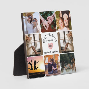 Beste Vriendinnen Voor Altijd Moderne Fotocollag Fotoplaat