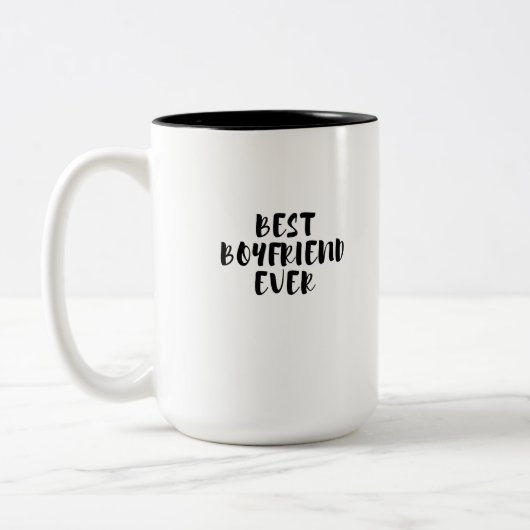 Beste vriendje ooit tweekleurige koffiemok (Links)