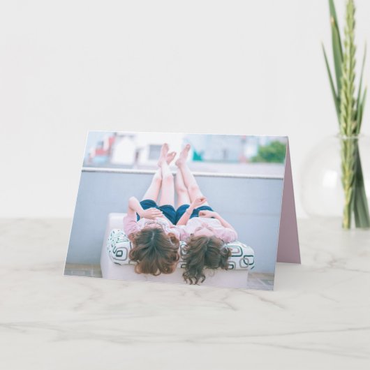 BESTE VRIENDS BESTIE BFF BIRTHDAAGKAARTEN VOOR HAA KAART (Voorkant)