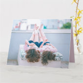 BESTE VRIENDS BESTIE BFF BIRTHDAAGKAARTEN VOOR HAA KAART (Gele Bloem)