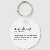 Beste Vriendschap Definitie Sleutelhanger (Voorkant)