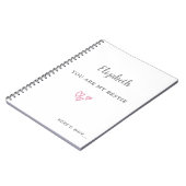 Beste vriendschappelijke gepersonaliseerde BFF-scr Notitieboek (Linkerzijde)