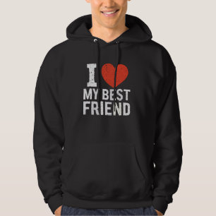 Beste vriendschappelijke vriendschap Bestie BFF Sq Hoodie