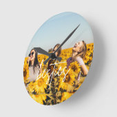 Beste vriendschapsfoto-vriendschap ronde klok (Hoek)