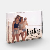 Beste vriendschapsscriptlettertype modern fotoblokken (Links)