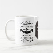 beste vrijwillige mok , aangepaste mok , bedankt (Links)