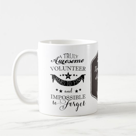 beste vrijwillige mok , aangepaste mok , bedankt (Links)