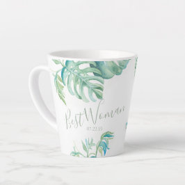 Beste Vrouw Aquarel Zeeschildpad Mok