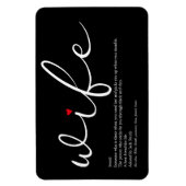 Beste vrouw-definitie van de wereld magneet (Verticaal)