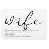 Beste vrouw-definitie van de wereld magneet (Horizontaal)