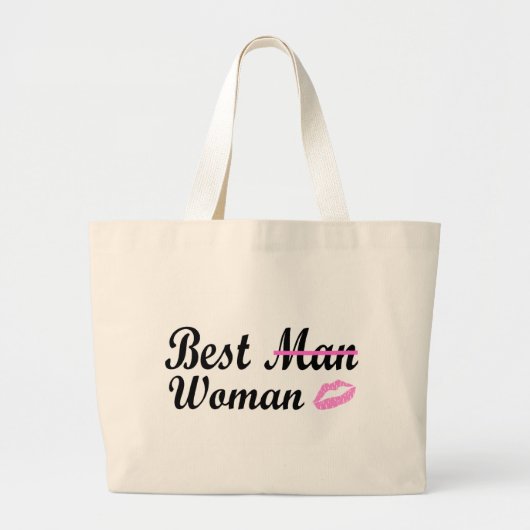 Beste vrouw grote tote bag (Voorkant)