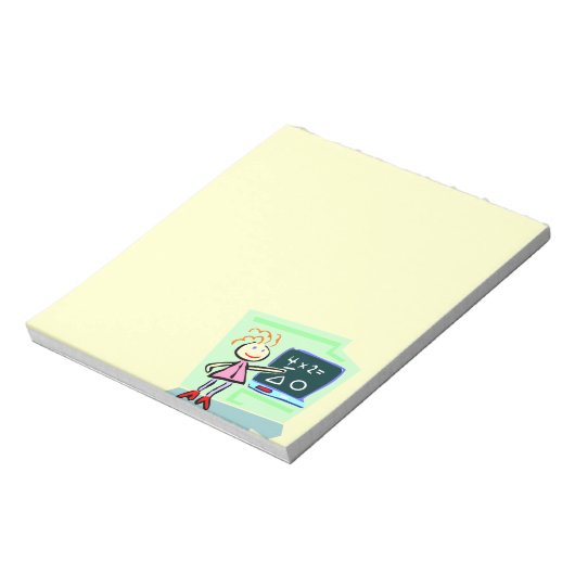 Beste Vrouw leraar die het beste Vrouw kan maken Notitieblok (Linkerzijde)