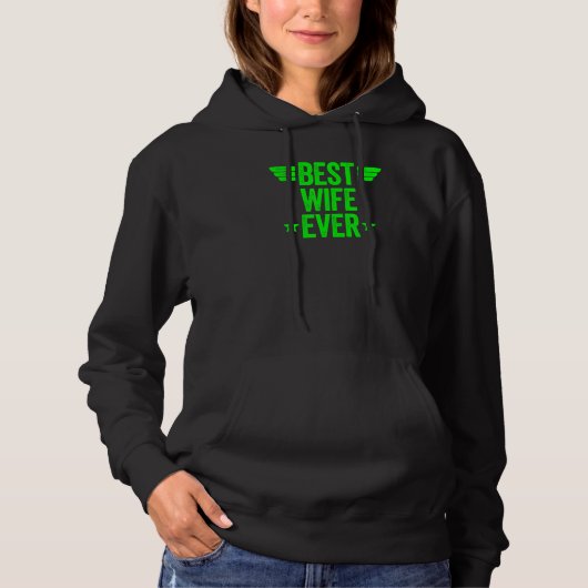 Beste vrouw ooit 7 hoodie (Voorkant)