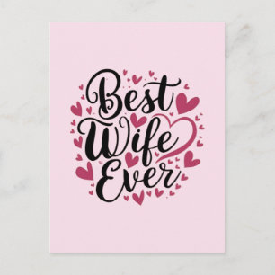 Beste vrouw ooit briefkaart