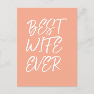 Beste vrouw ooit briefkaart