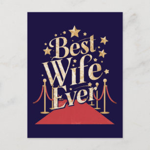 Beste vrouw ooit briefkaart