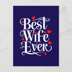 Beste vrouw ooit briefkaart