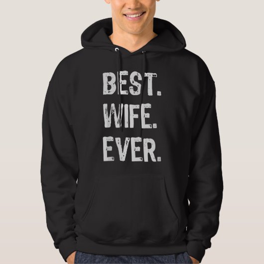 Beste vrouw ooit cadeau cool grappig hoodie (Voorkant)