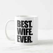 Beste vrouw ooit koffiemok (Links)