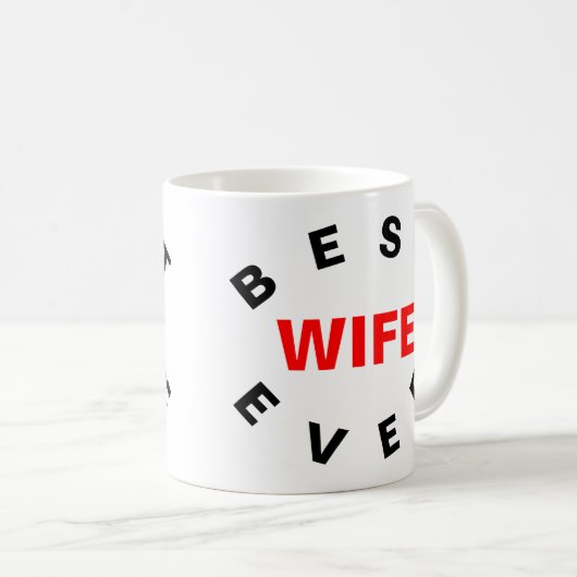 Beste vrouw ooit koffiemok (Voorkant rechts)