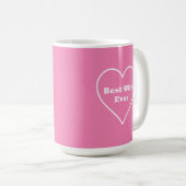 Beste vrouw ooit koffiemok (Voorkant rechts)