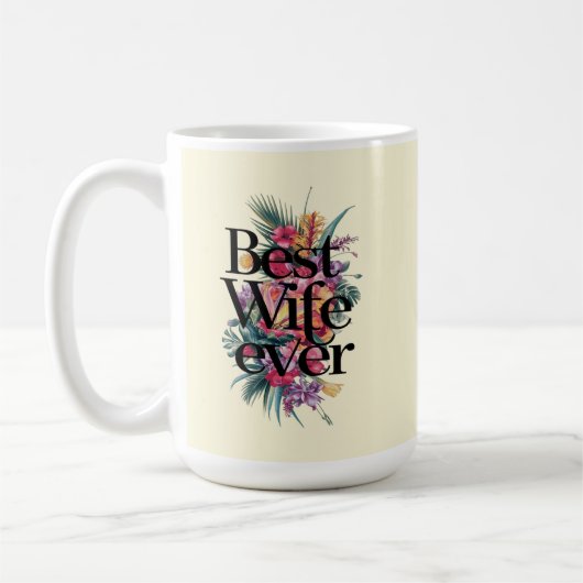 Beste vrouw ooit koffiemok (Links)