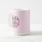 Beste vrouw ooit koffiemok (Voorkant links)