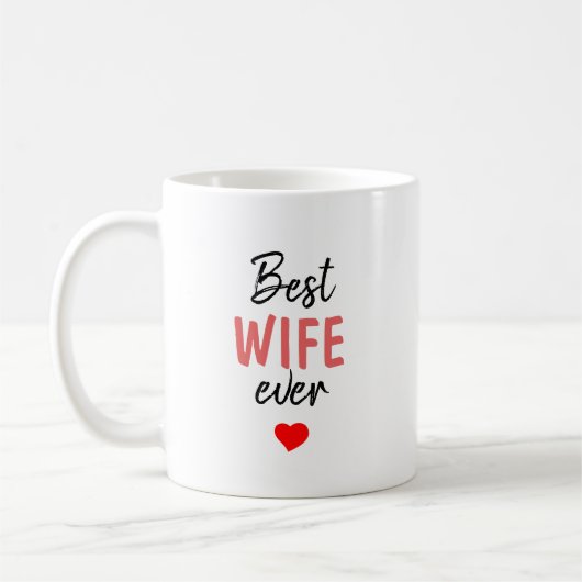 Beste vrouw ooit koffiemok (Links)