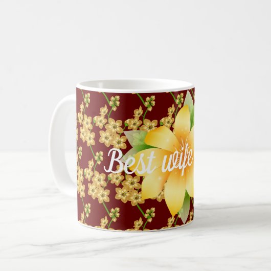 Beste vrouw ooit koffiemok (Voorkant links)
