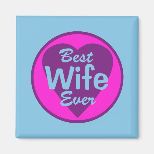 Beste vrouw ooit magneet (Voorkant)