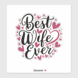 Beste vrouw ooit sticker