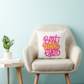 Beste vrouw ooit (stijl 1) kussen (Stoel)