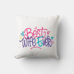 Beste vrouw ooit (stijl 2) kussen
