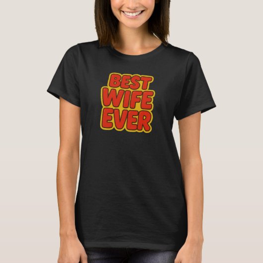 Beste vrouw ooit T-shirt (Voorkant)