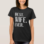 Beste vrouw ooit t-shirt (Voorkant)