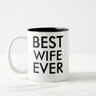 Beste vrouw ooit   Valentijnsdag Cadeau Tweekleurige Koffiemok