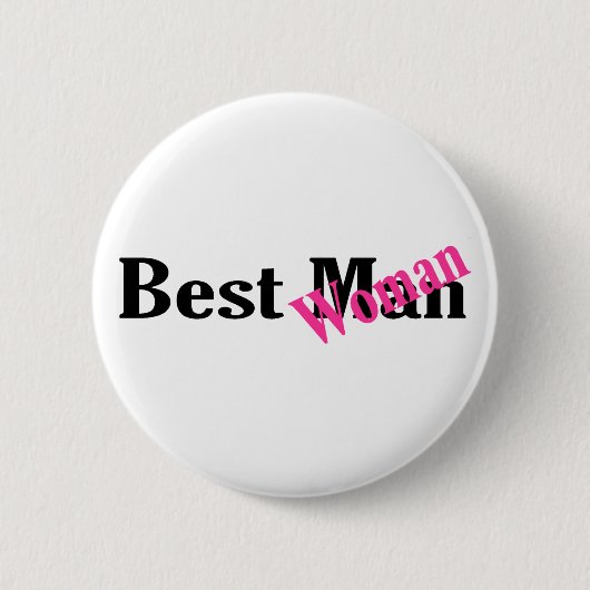 Beste vrouw ronde button 5,7 cm (Voorkant)