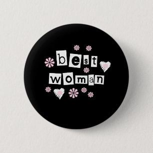 Beste vrouw ronde button 5,7 cm