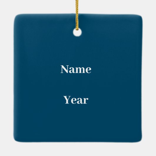 Beste Vrouw School Bus Driver Ornament (Achterkant)