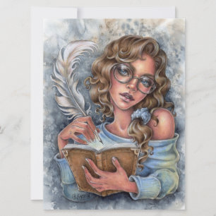 Beste Vrouw schrijver doezelaar Kaart