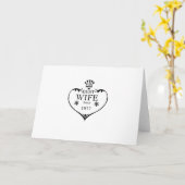 Beste vrouw sinds 1977 40-jarig huwelijksjubileum kaart (Gele Bloem)