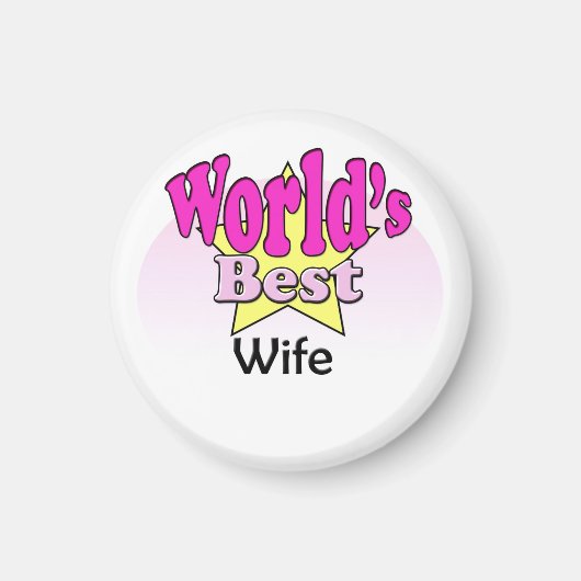Beste vrouw ter wereld magneet (Voorkant)