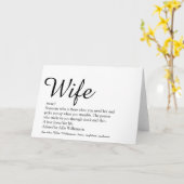 Beste vrouw ter wereld ooit definitie chic script kaart (Gele Bloem)